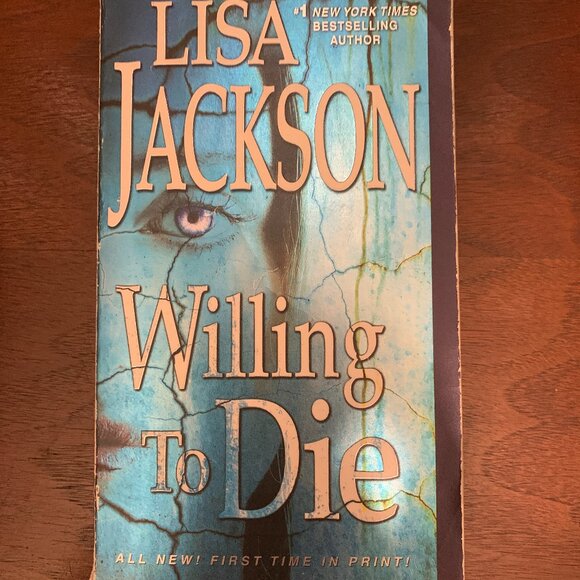 Willing to Die by Lisa Jackson Paperback Book GUC Thriller Mystery - Picture 1 of 2